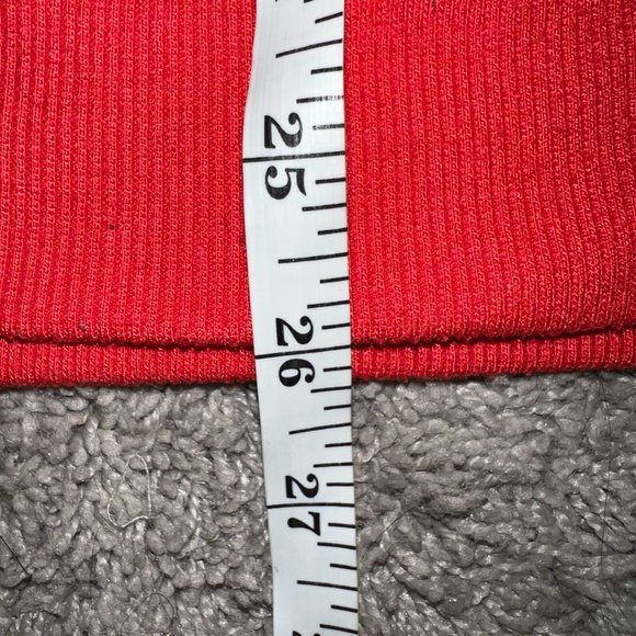 Bleecker & Mercer Men’s Hoodie Red Trouble Maker Embroidered Bear Size M Medium - Picture 7 of 7